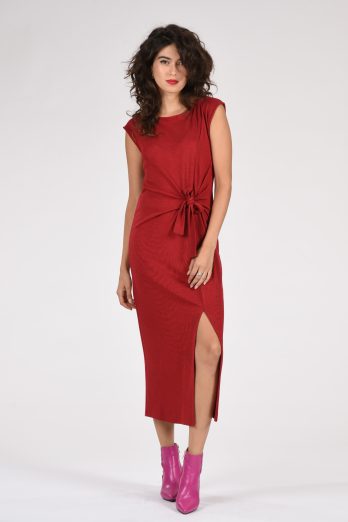 שמלה טאי אדומה
