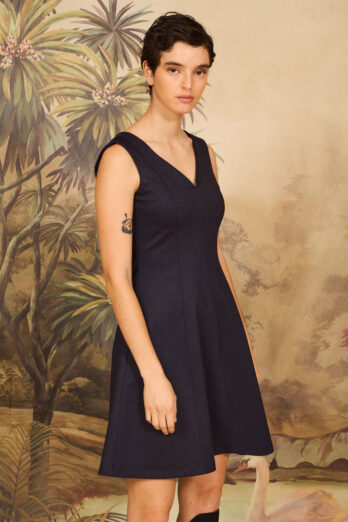 שמלה אלברט סגולה