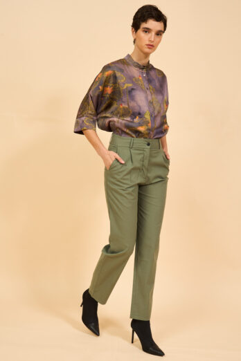 מכנס אוליבר זית