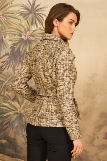 ז'קט אליזבט שמנת