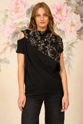 חולצה מונקו פרחים