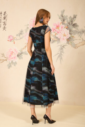 שמלה שיין מקסי גלים