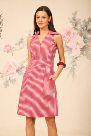 שמלה טניס אדומה