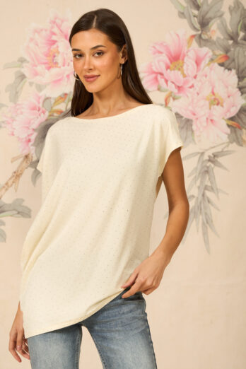 חולצה אסימטרית אופוויט