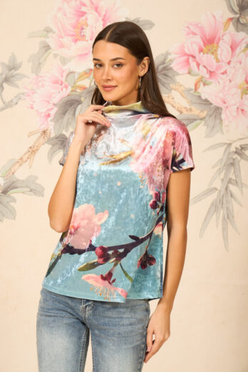חולצה פלורנס פריחת הדובדבן חולצה פלורנס פריחת הדובדבן