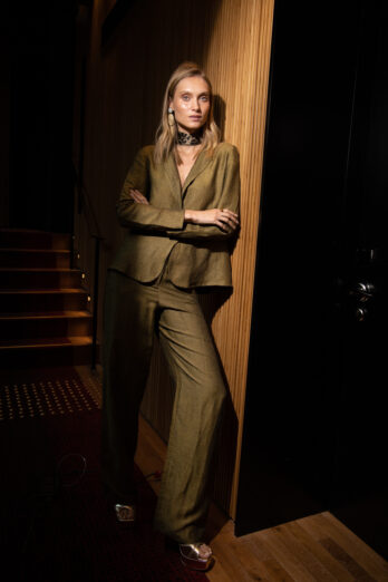 ג'קט סתיו חרדל