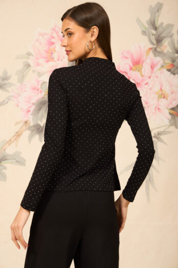 חולצה ענבל ארוכה כסופה