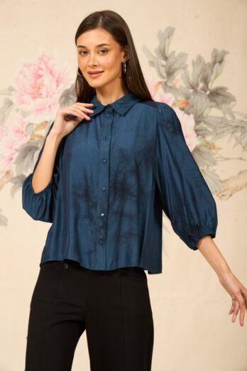 אסף פלג חולצה פאנטום כחולה