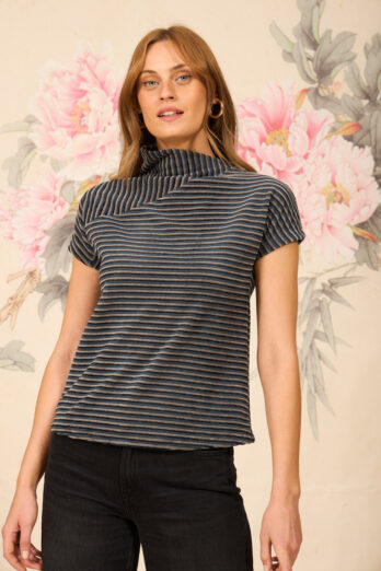 חולצה סמוקי אפורה