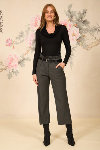 חולצה אלכס שחורה