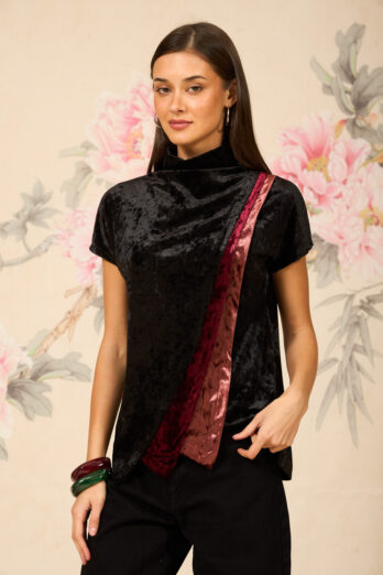 אסף פלג חולצה גל בורדו