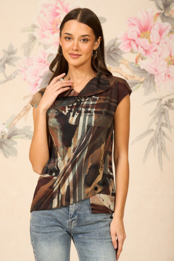 חולצה ברלין חומה