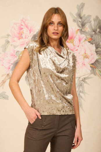 חולצה מונה קטיפה אבן חולצה מונה קטיפה אבן