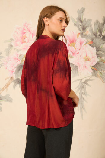 חולצה פרנסיס טאי דאי אדומה