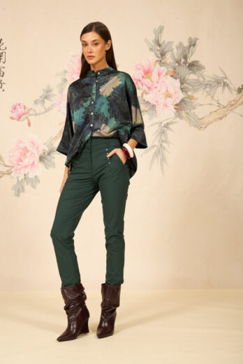 אסף פלג חולצה פרנסיס סאטן יפנית