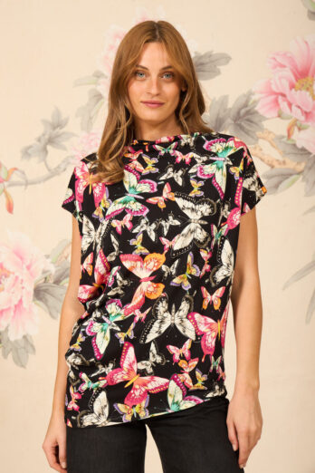 חולצה אסי סימפוניה פרפרים