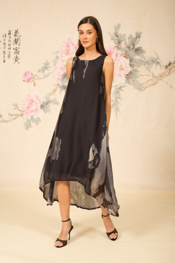 שמלה הוואי שחורה