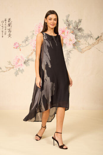 שמלה הוואי שחורה