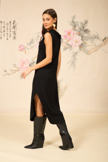 שמלה ג'קי שחורה