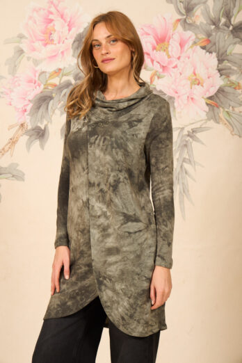 שמלה מינק זית