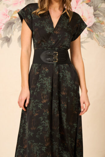 שמלה קימונו פרחים יפנים