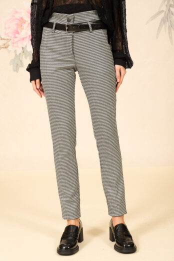 מכנס קארול אפור