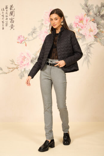 מכנס קארול אפור