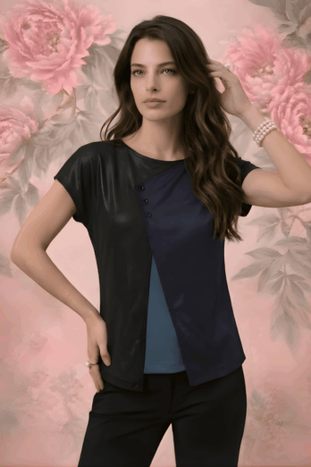 חולצה שחף כחולה