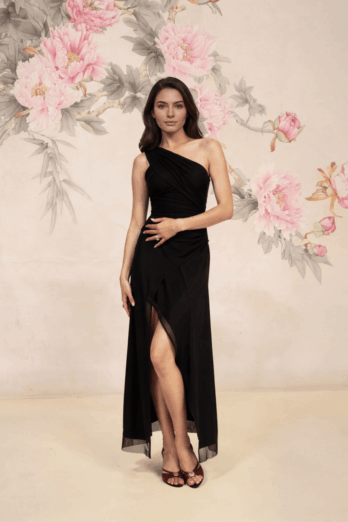 שמלה מונקו X שחורה שמלה מונקו X שחורה