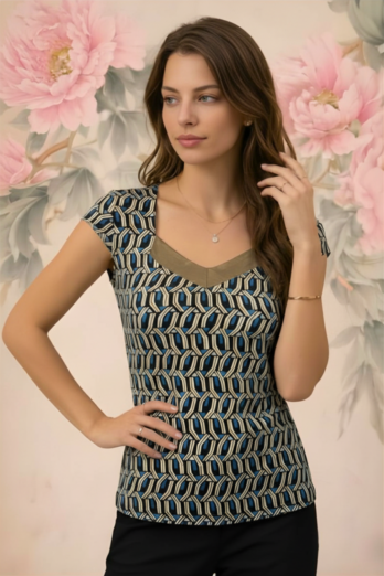 חולצה קוסקו אתני חולצה קוסקו אתני