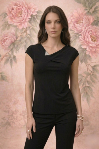 חולצה מטריקס כסופה