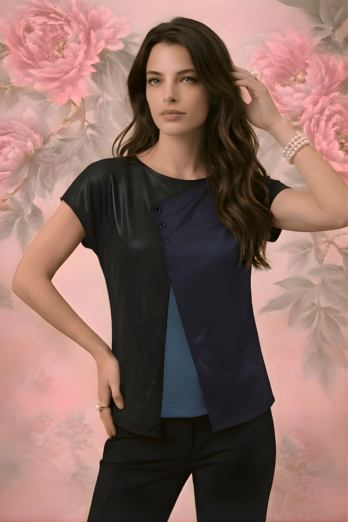 חולצה שחף כחולה חולצה שחף כחולה