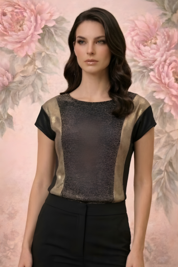 חולצה מריל זהב