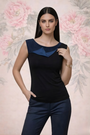 חולצה וונדי כחולה חולצה וונדי כחולה