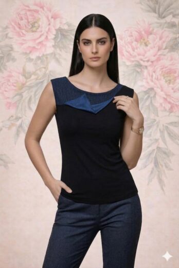 חולצה וונדי כחולה חולצה וונדי כחולה