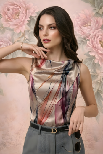 חולצה מוניק זהב