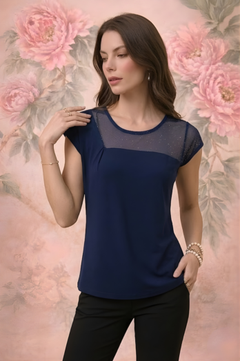 חולצה אלגרה נייבי חולצה אלגרה נייבי