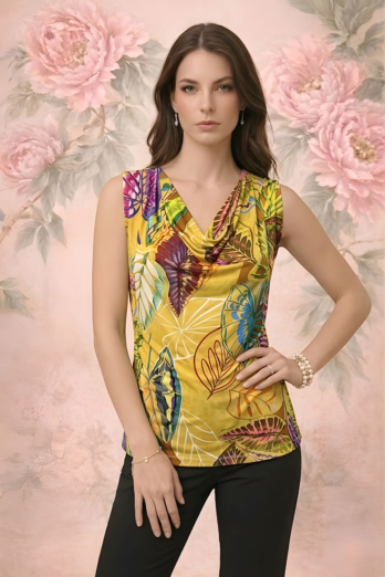 חולצה רבידה אקזוטי