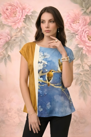 חולצה קיוטו ג'ינס