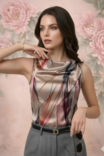 חולצה מוניק זהב