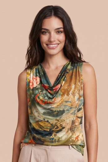חולצה רבידה ציור